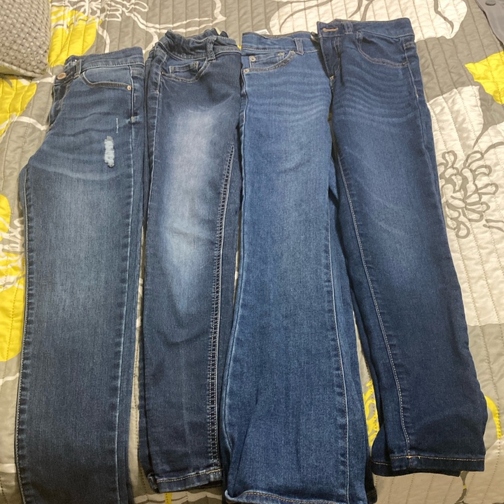 Girls size 8 jeans bundle